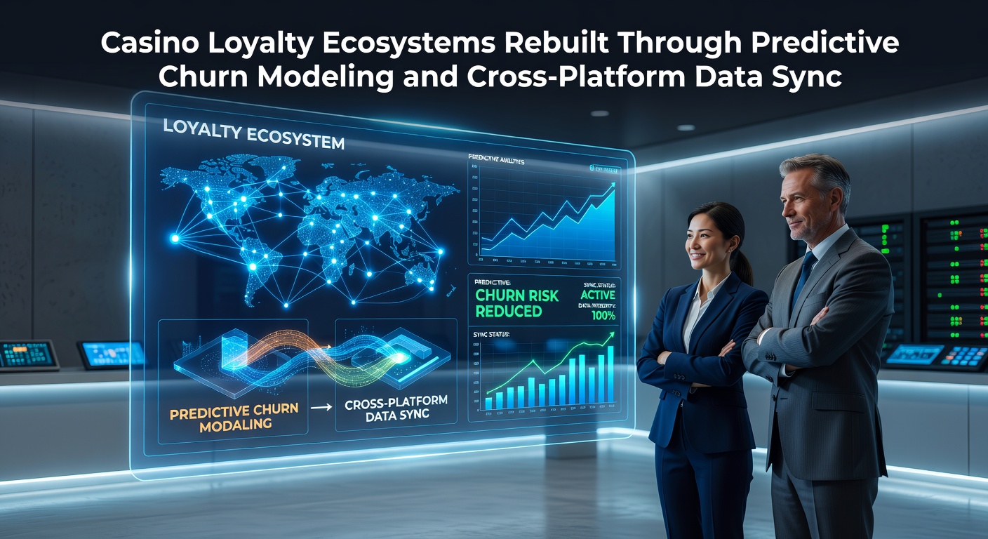 Casino operators analyzing player data dashboards for loyalty program optimization across multiple platforms