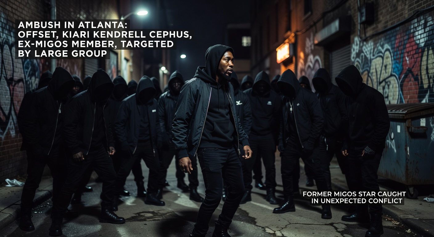 Police vehicles and crime scene tape outside a brightly lit casino entrance, with investigators examining evidence in the foreground