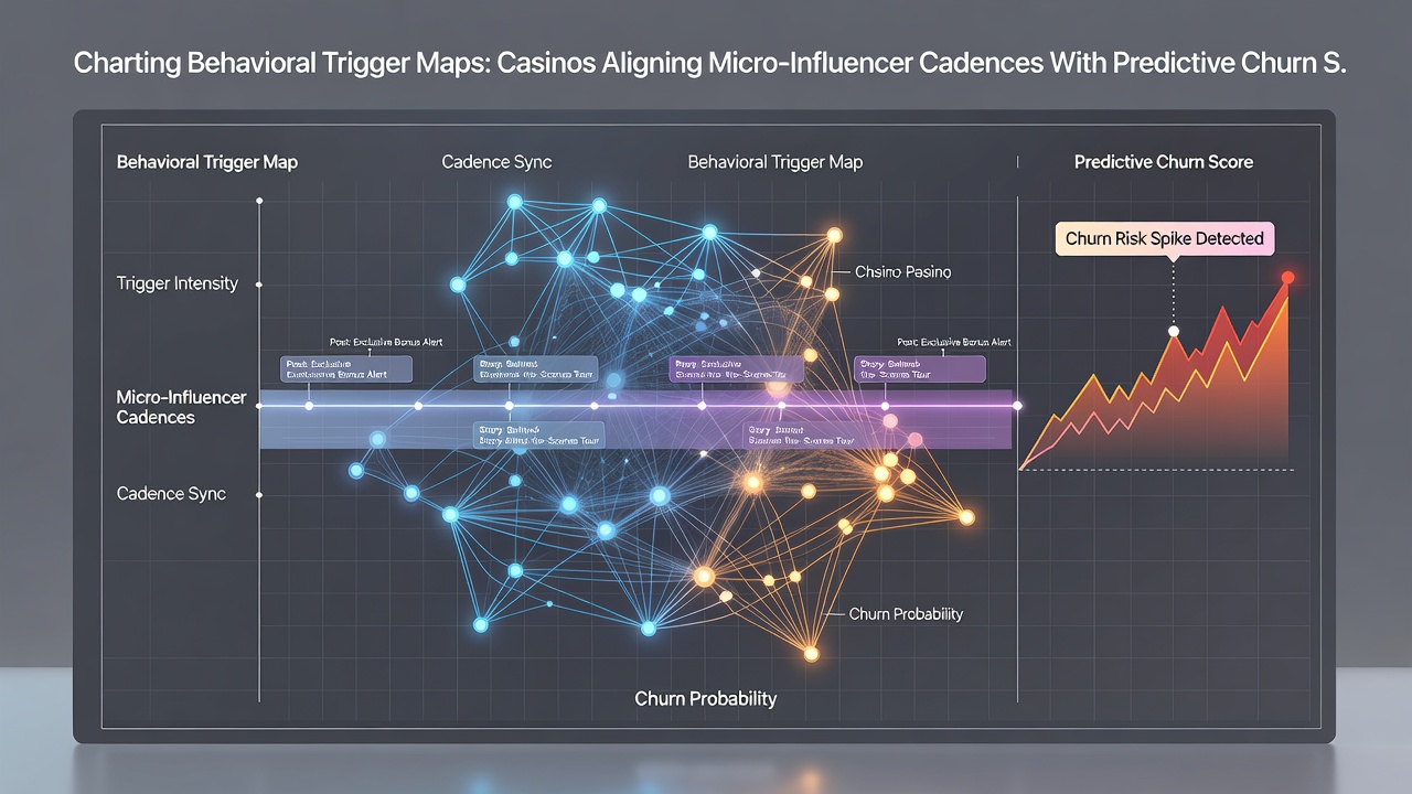 Micro-influencers reviewing synchronized content calendars tied to predictive churn analytics